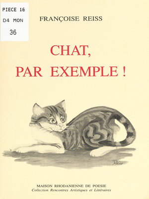 cover image of Chat, par exemple !
